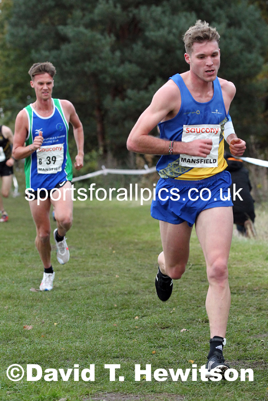 Senior mens 2021 National Cross Country Relays, Berry Hill Park, Mansfield. Photo: David T. Hewitson/Sports for All Pics